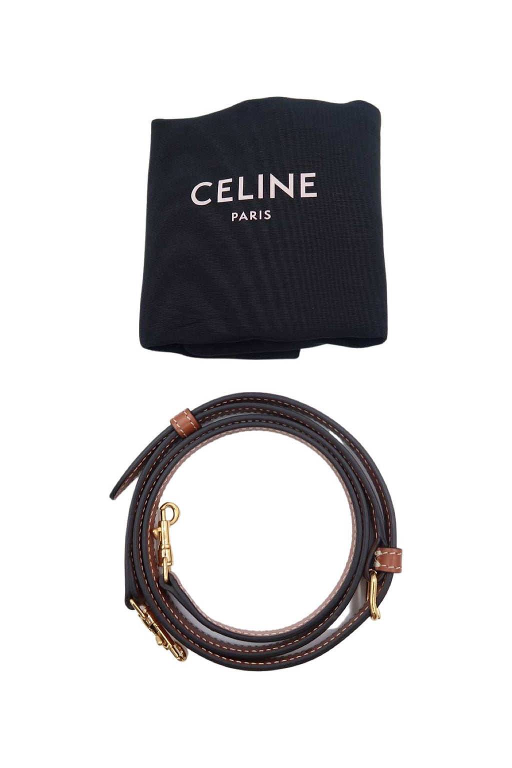 Heart Triomphe Bag Tan
