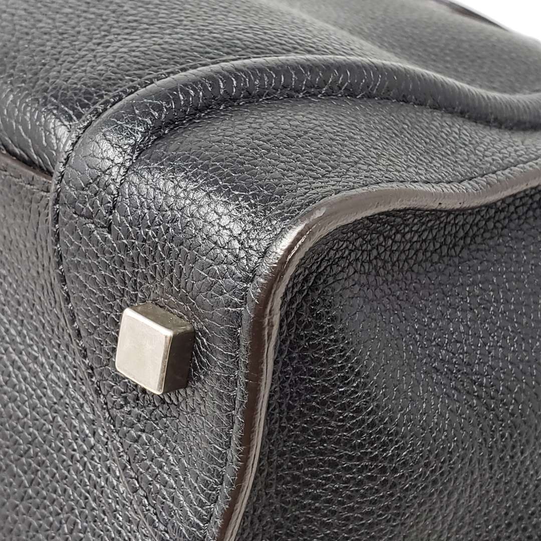 Celine Luggage Micro Black Leather Hand Bag