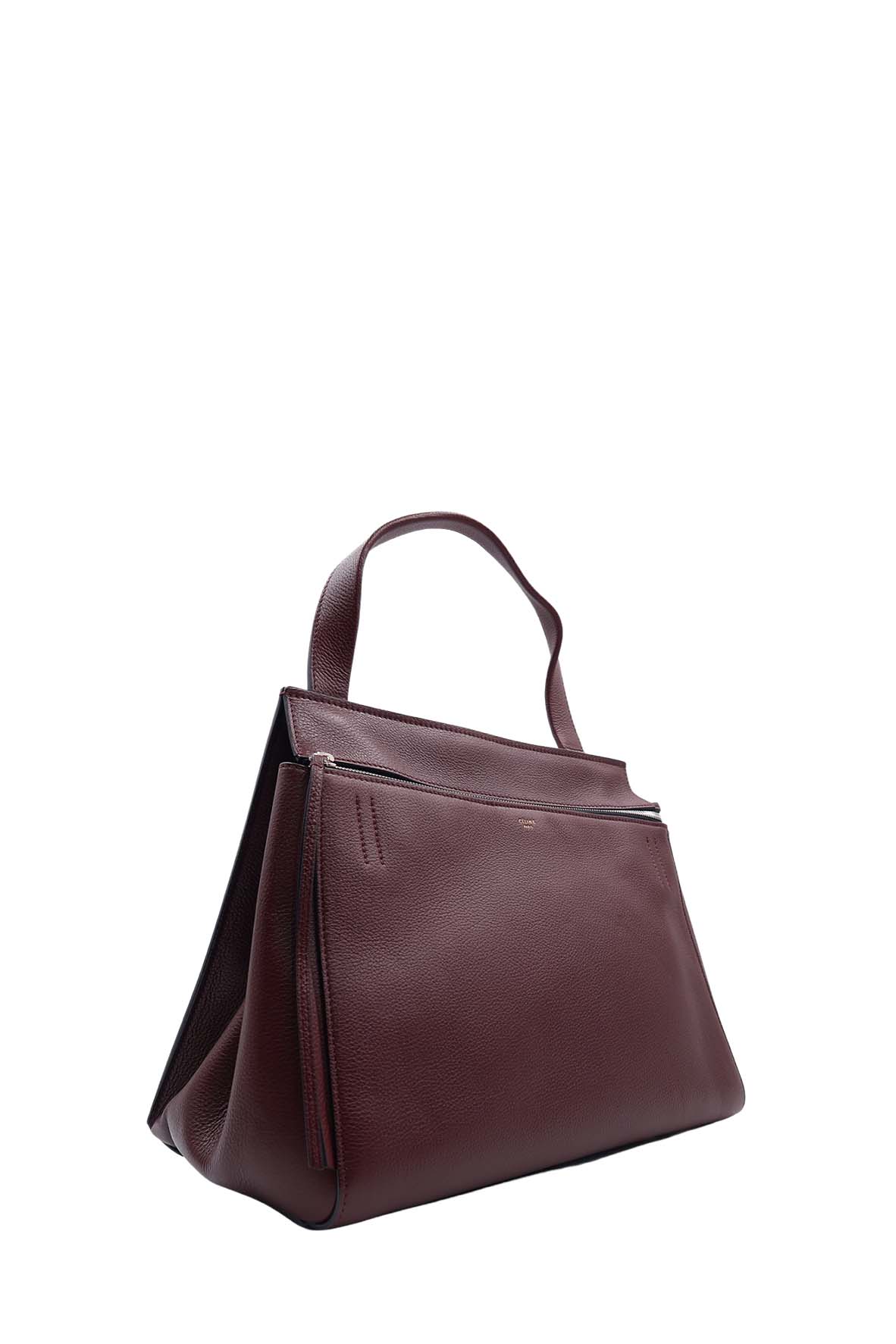 Medium Edge Bag Plum Red