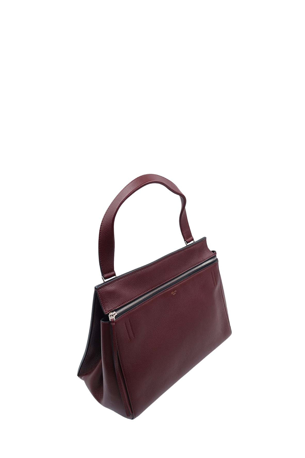 Medium Edge Bag Plum Red