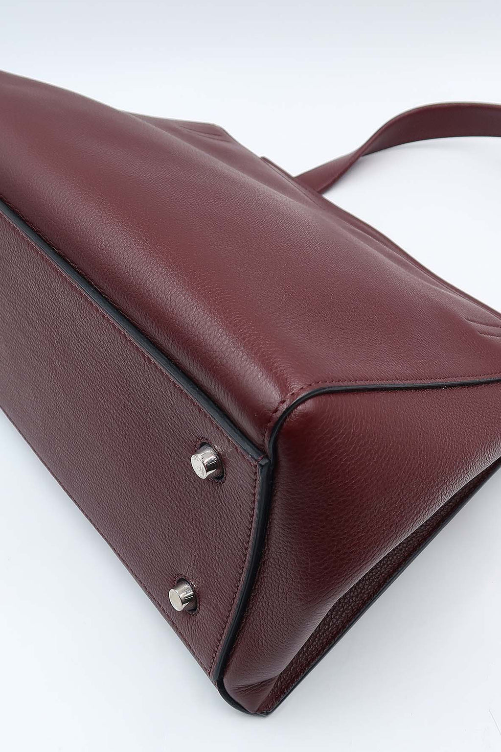 Medium Edge Bag Plum Red