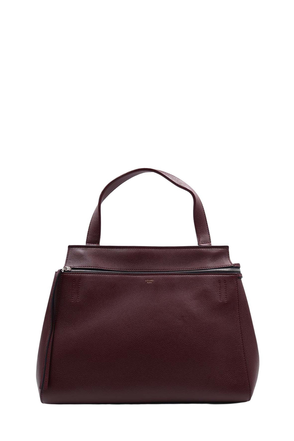 Medium Edge Bag Plum Red