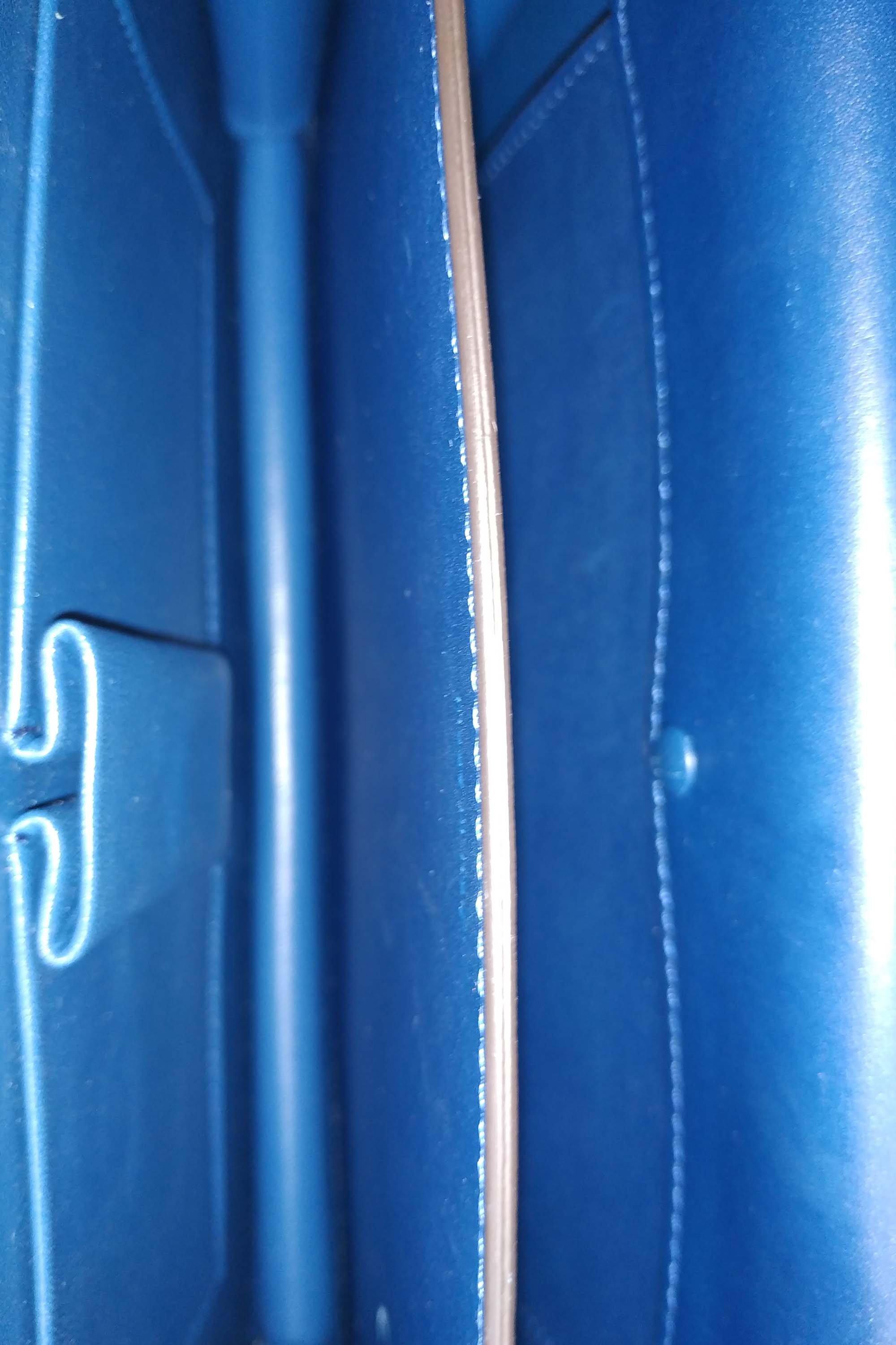 Medium Python Case Bag Ocean Blue