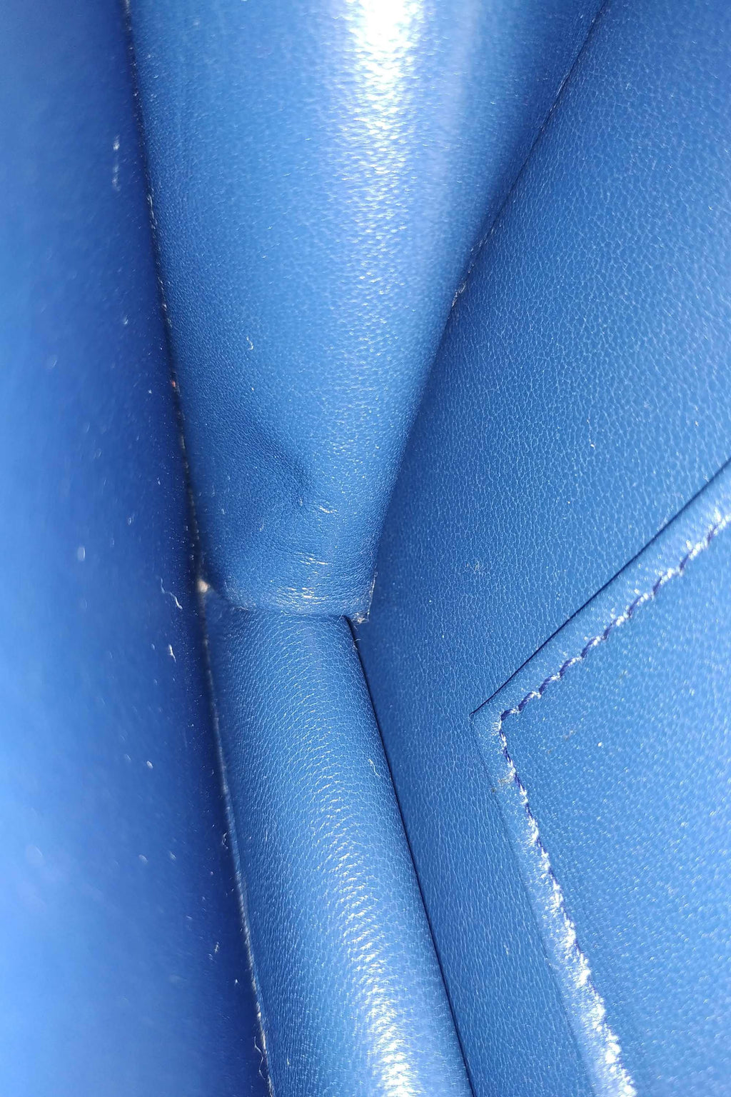 Medium Python Case Bag Ocean Blue
