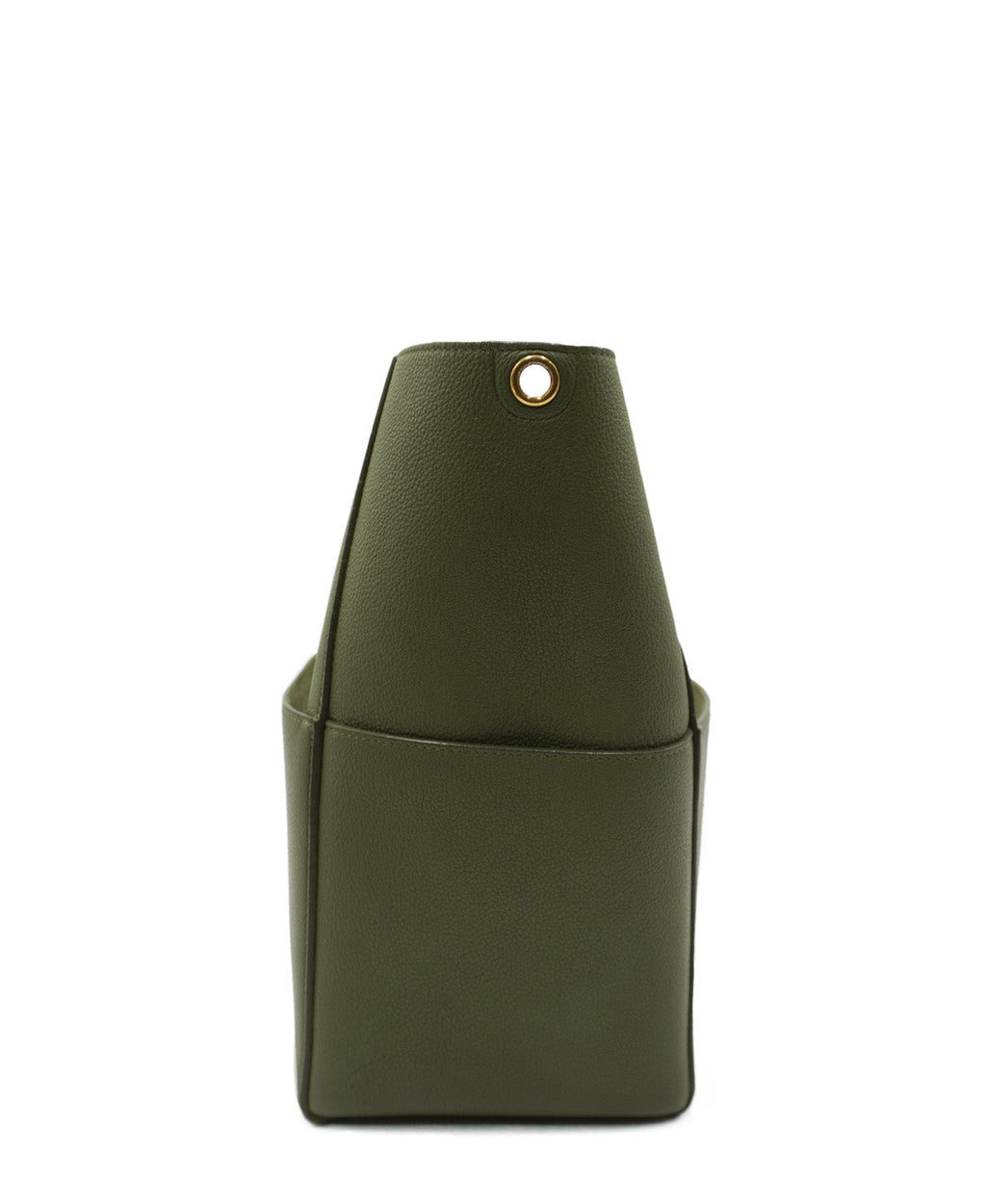Medium Seau Sangle Bucket Bag Green Khaki