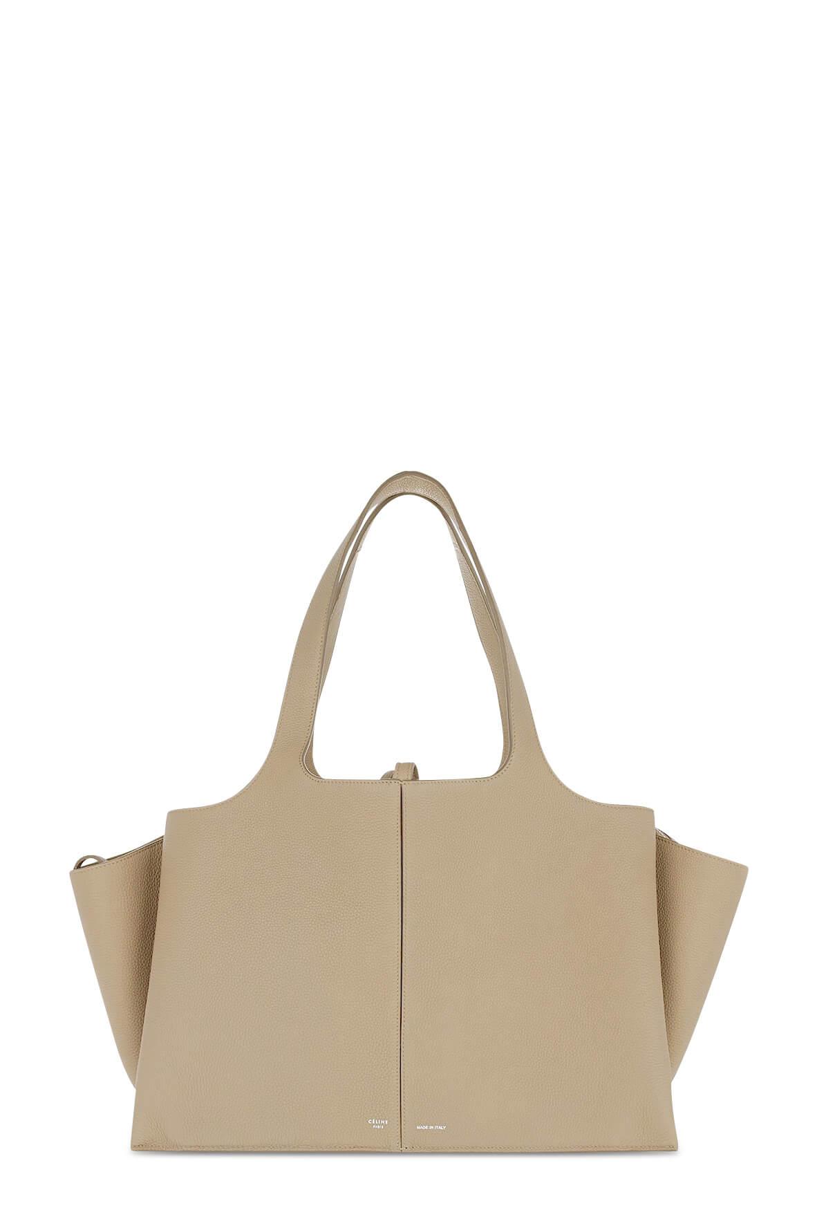Medium Trifold Light Taupe