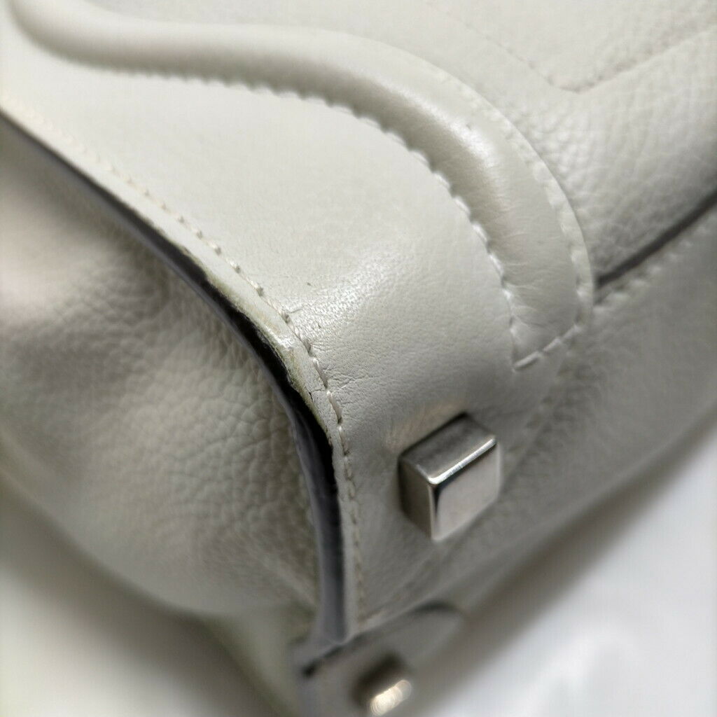 CELINE Micro Luggage Leather Hand Bag