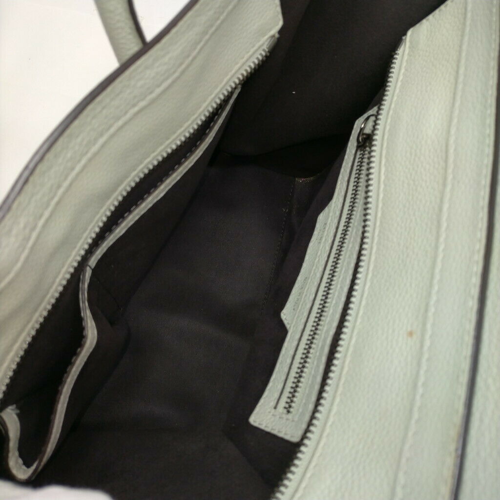 CELINE Micro Luggage Leather Hand Bag