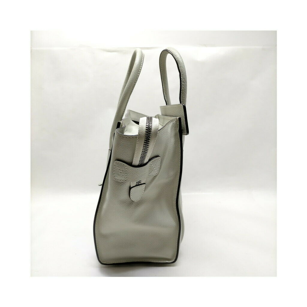 CELINE Micro Luggage Leather Hand Bag