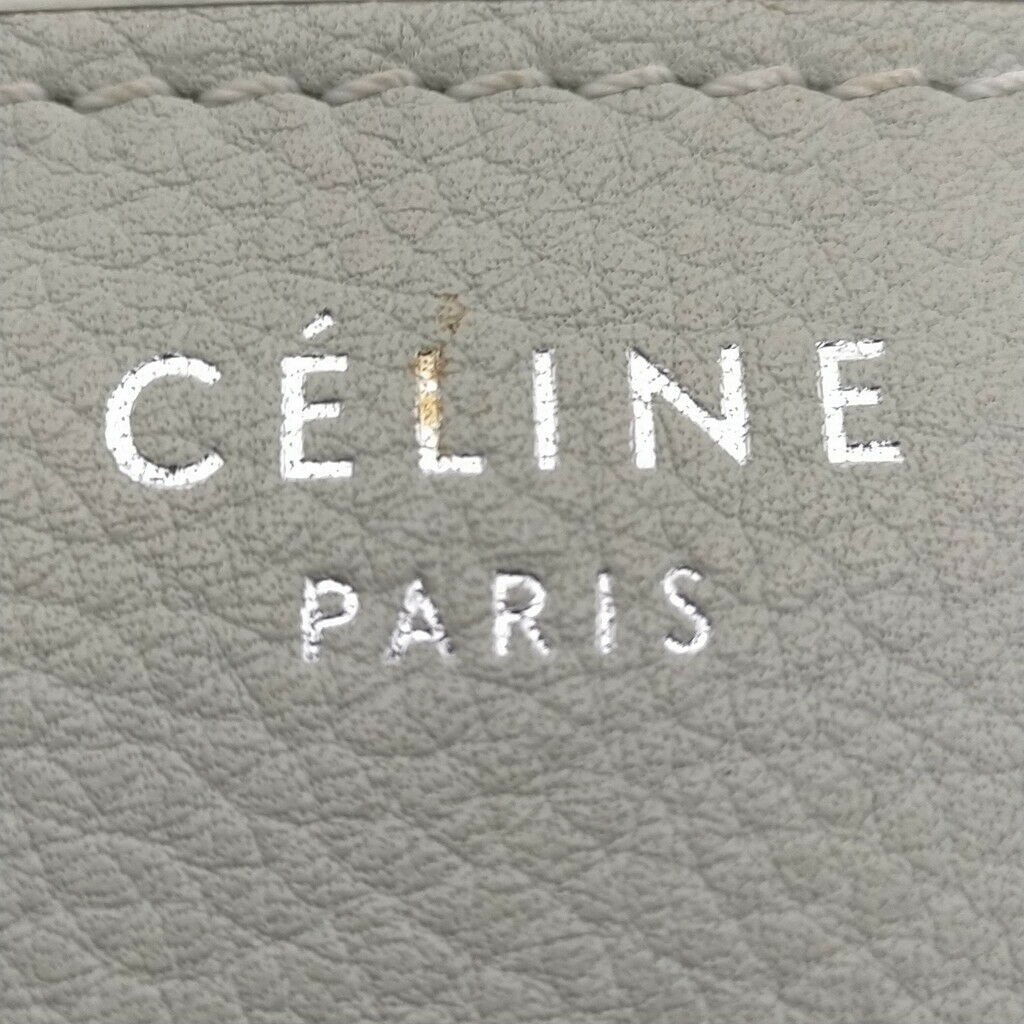 CELINE Micro Luggage Leather Hand Bag