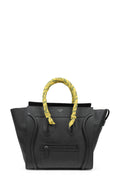 Mini Luggage Black with Handle Wraps