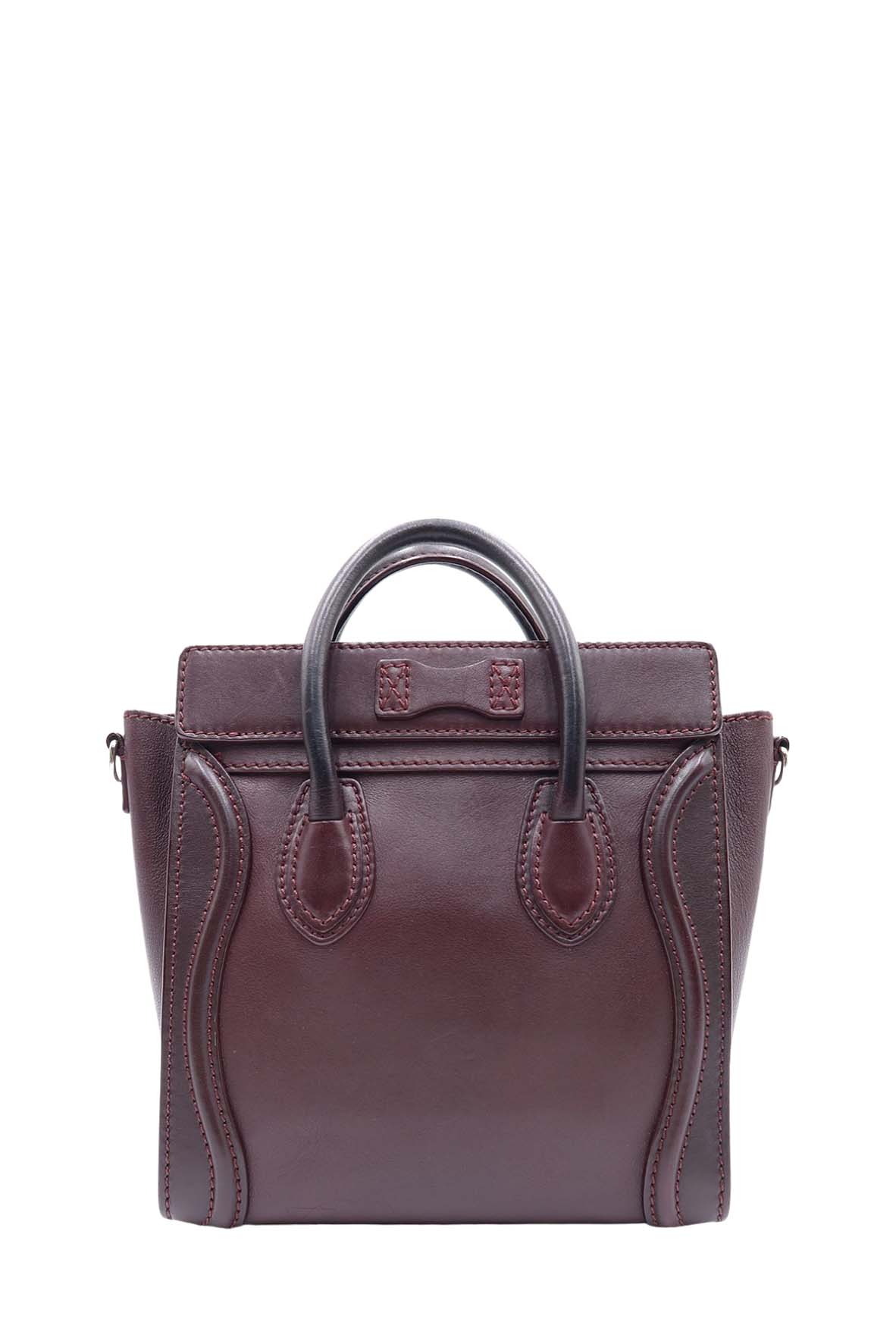 Nano Luggage Burgundy