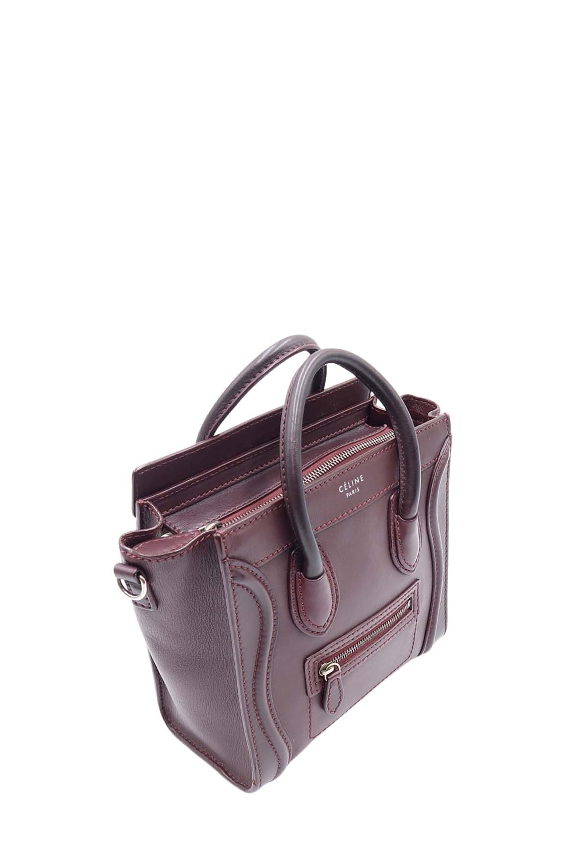 Nano Luggage Burgundy