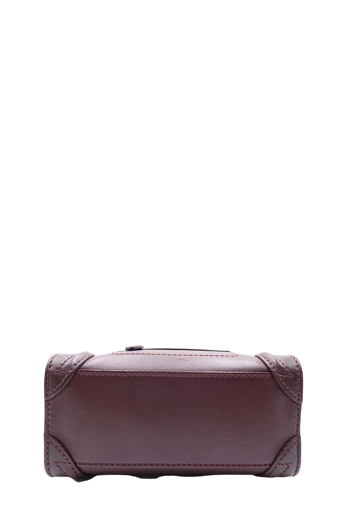 Nano Luggage Burgundy