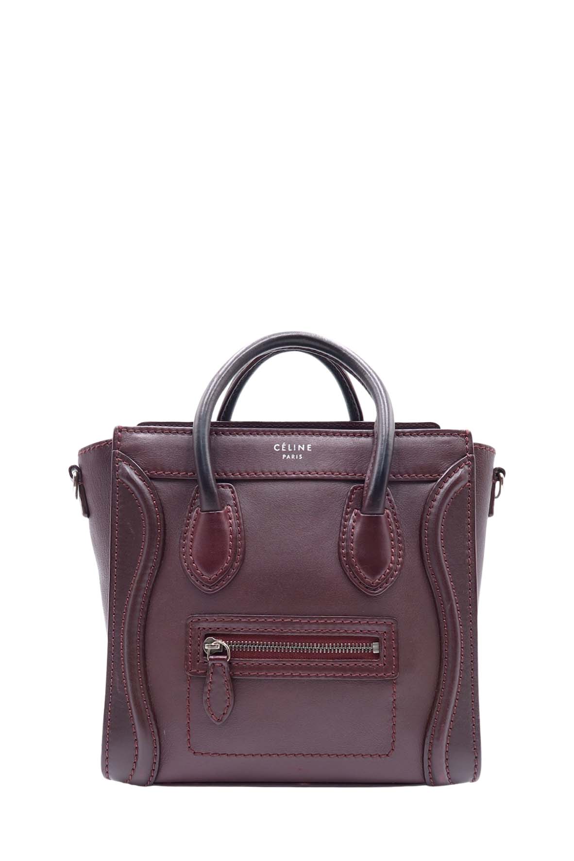 Nano Luggage Burgundy