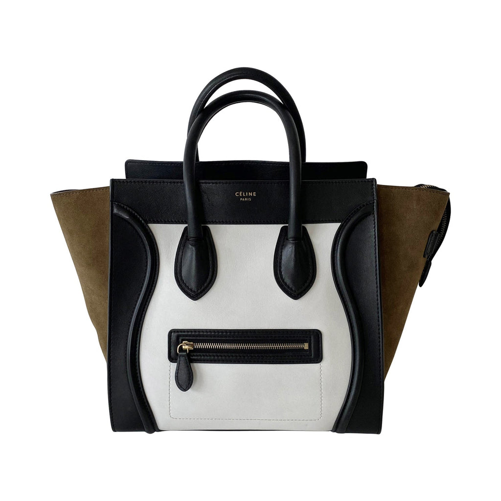 CÃƒÆ’Ã‚Â©line Tricolor Mini Luggage Tote Bag