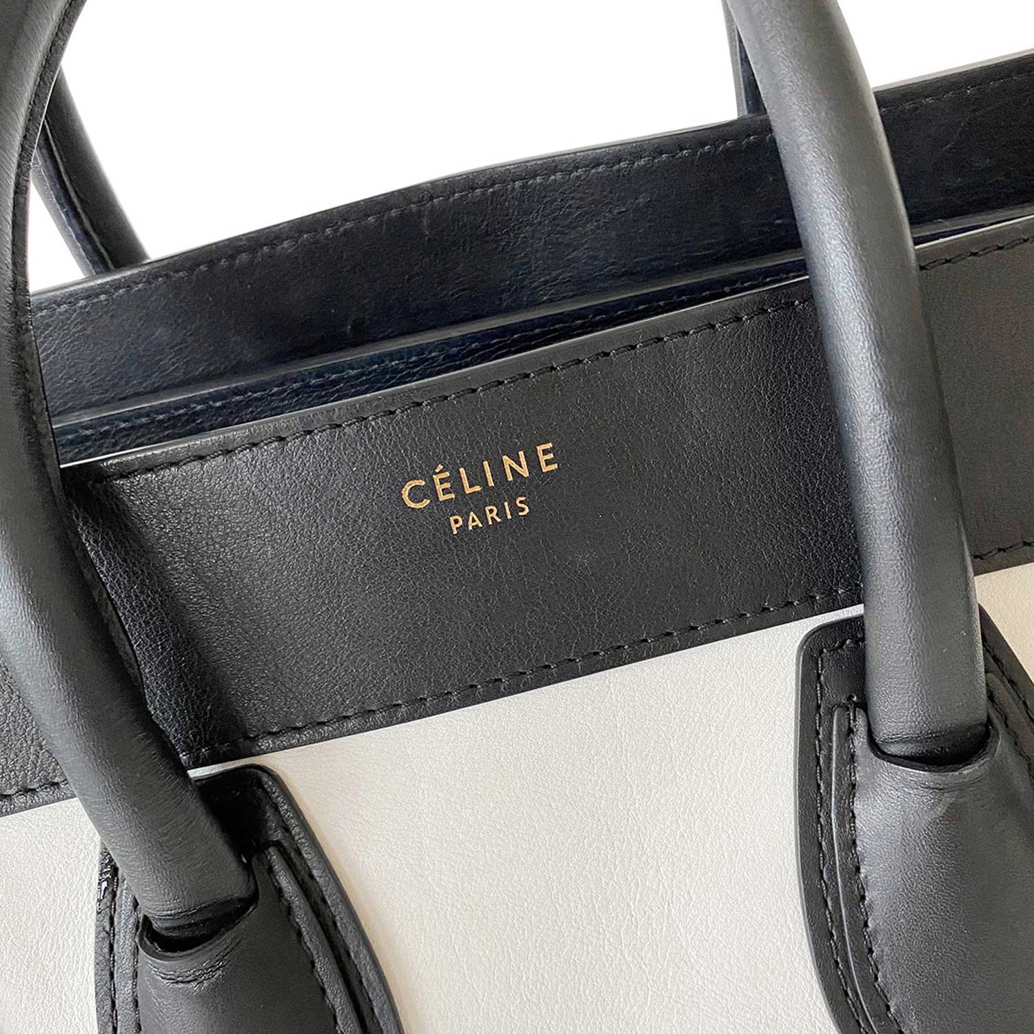 CÃƒÆ’Ã‚Â©line Tricolor Mini Luggage Tote Bag