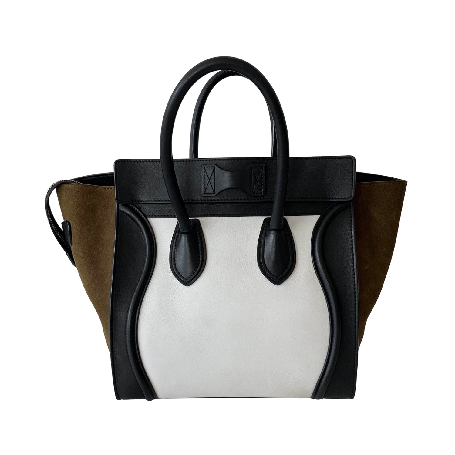 CÃƒÆ’Ã‚Â©line Tricolor Mini Luggage Tote Bag