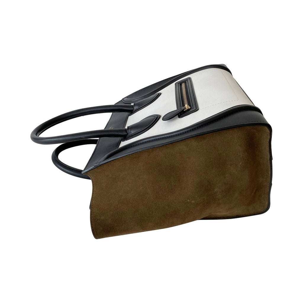CÃƒÆ’Ã‚Â©line Tricolor Mini Luggage Tote Bag