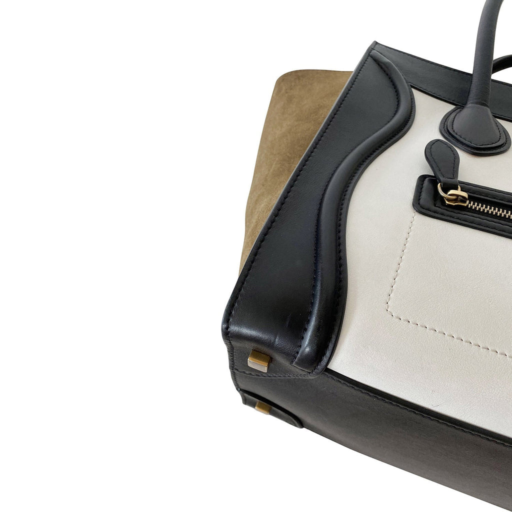 CÃƒÆ’Ã‚Â©line Tricolor Mini Luggage Tote Bag