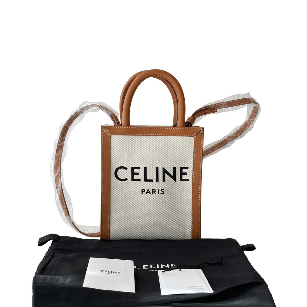 CÃƒÆ’Ã‚Â©line Mini Vertical Textile Cabas