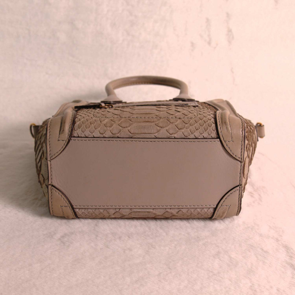 CÃƒÆ’Ã‚Â©line Python Nano Luggage Tote Bag