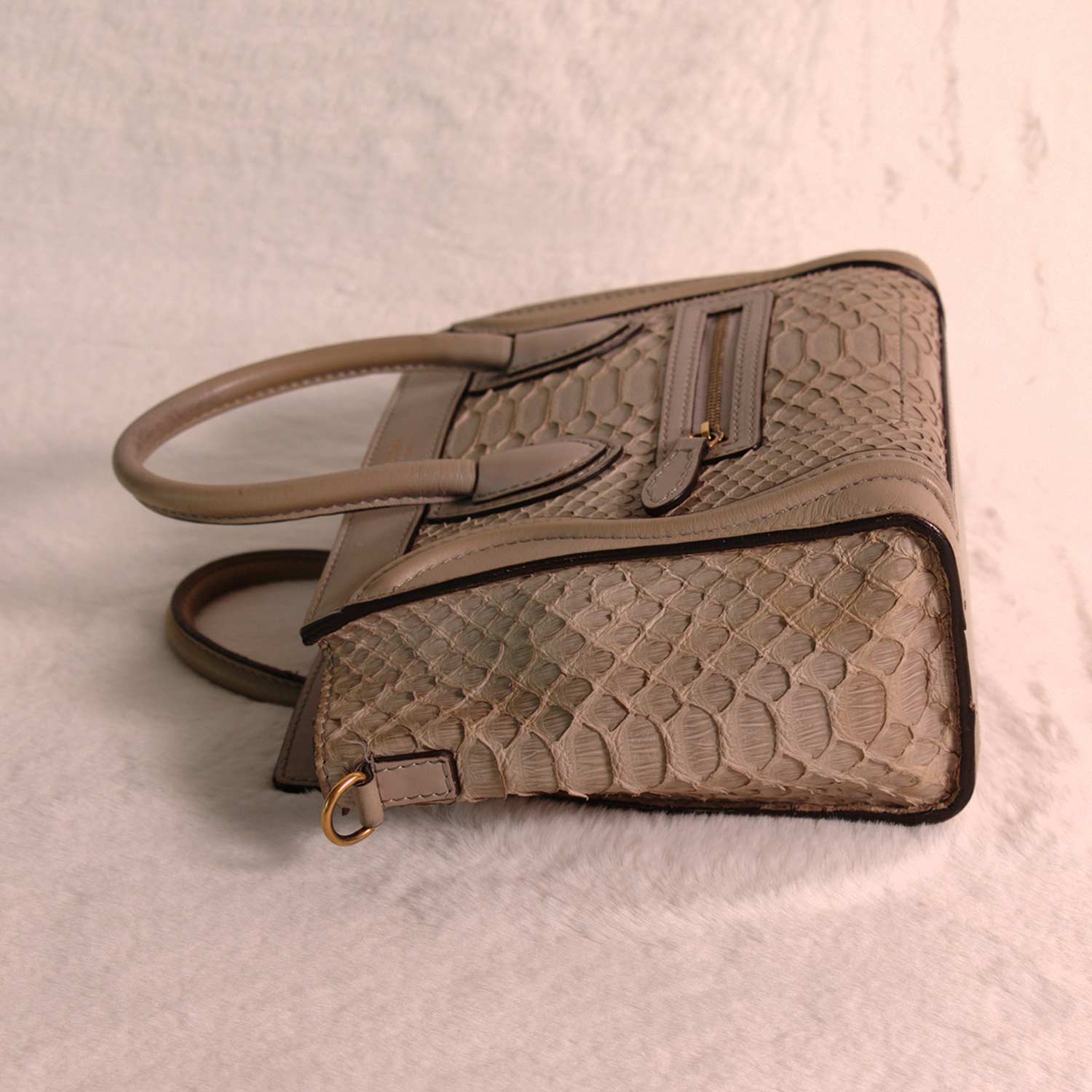 CÃƒÆ’Ã‚Â©line Python Nano Luggage Tote Bag