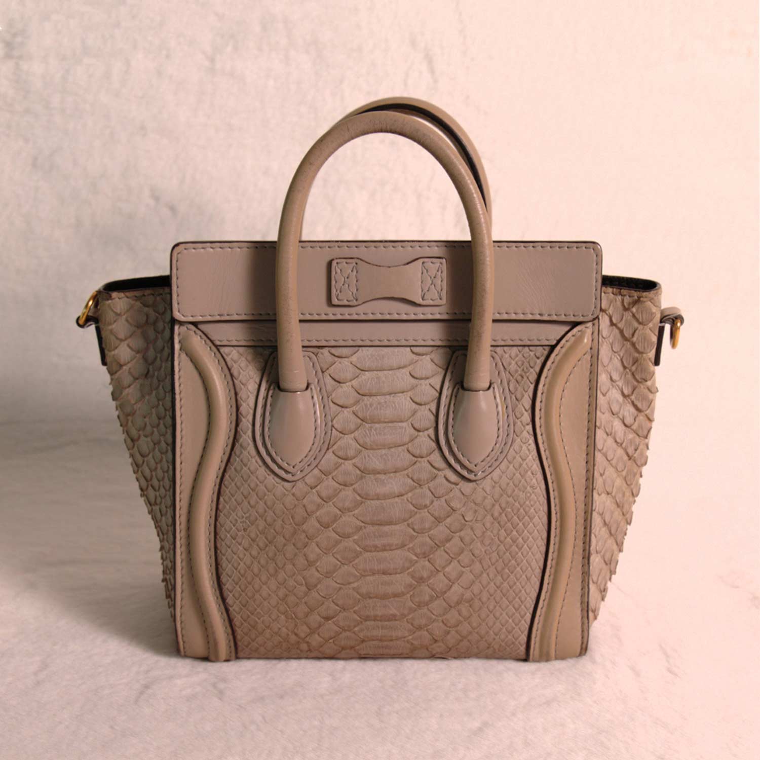 CÃƒÆ’Ã‚Â©line Python Nano Luggage Tote Bag