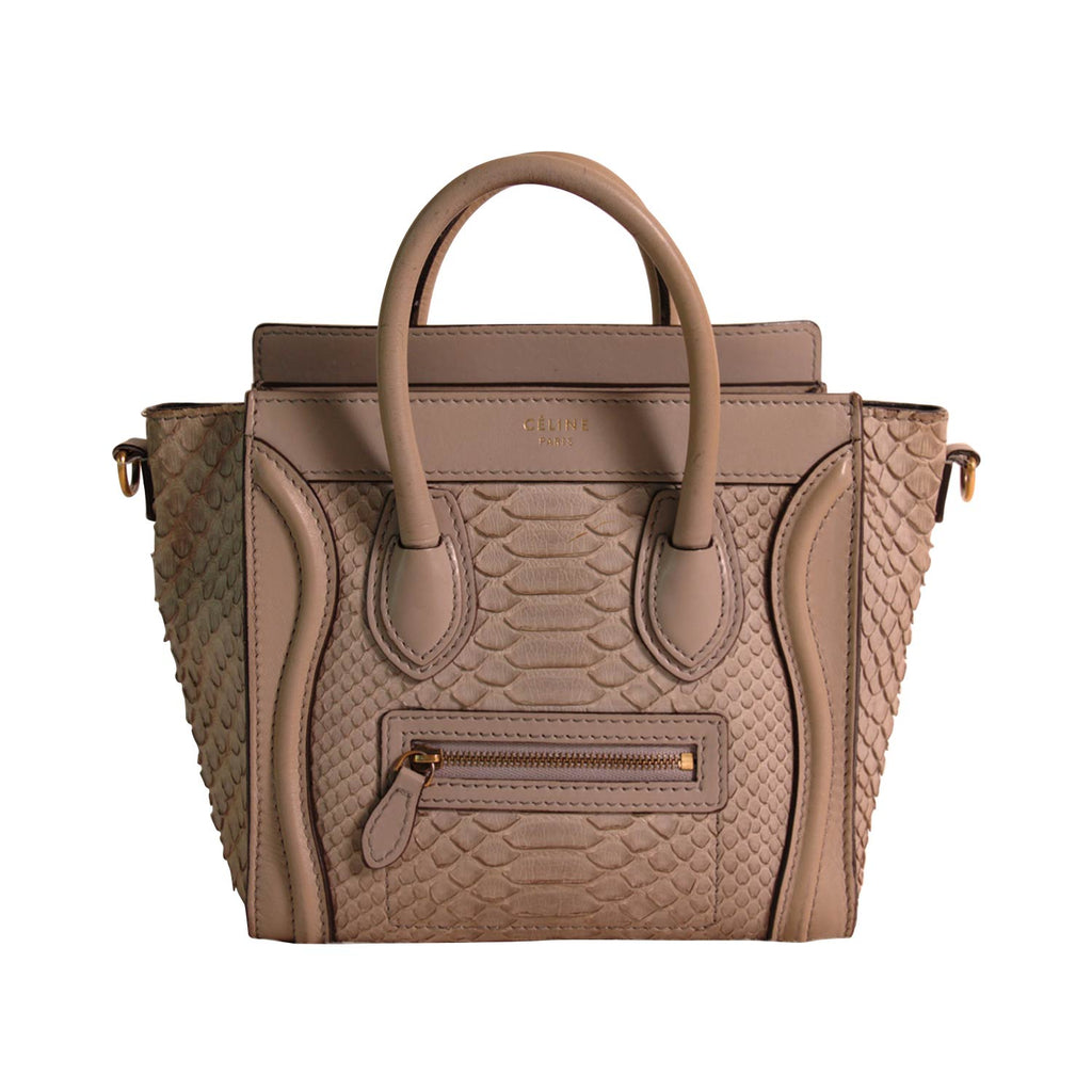 CÃƒÆ’Ã‚Â©line Python Nano Luggage Tote Bag
