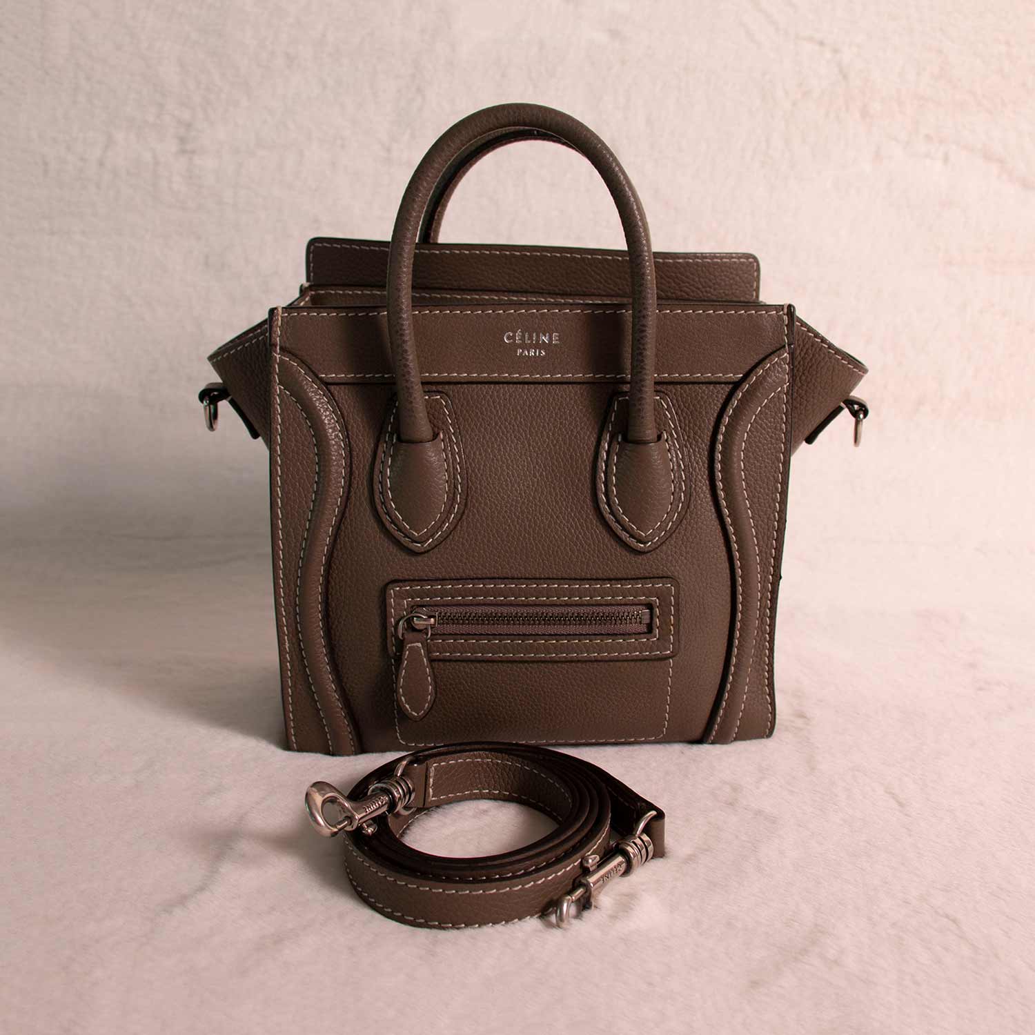 CÃƒÆ’Ã‚Â©line Nano Luggage Tote Bag