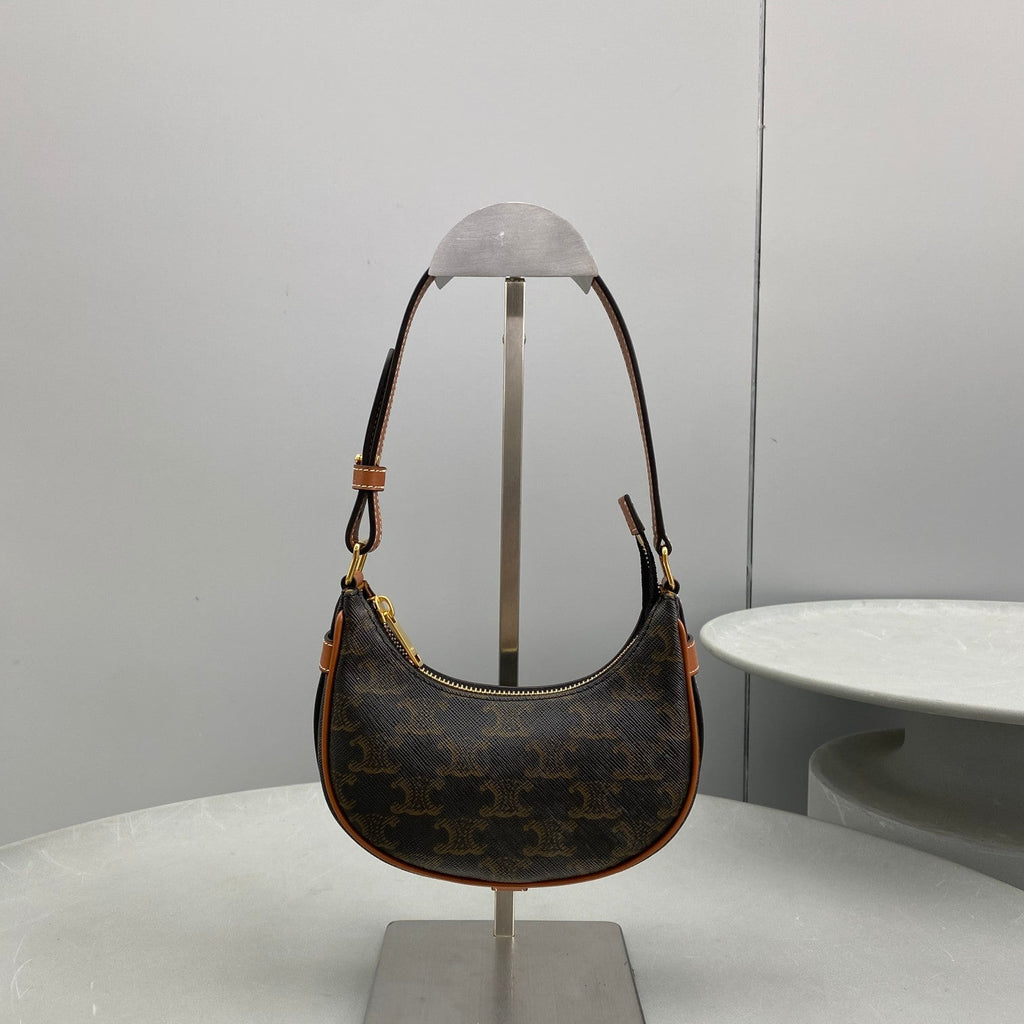 GLAMI Mini Ava In Triomphe Canvas Brown For Women 6in/16cm 10I602DS1-04LU