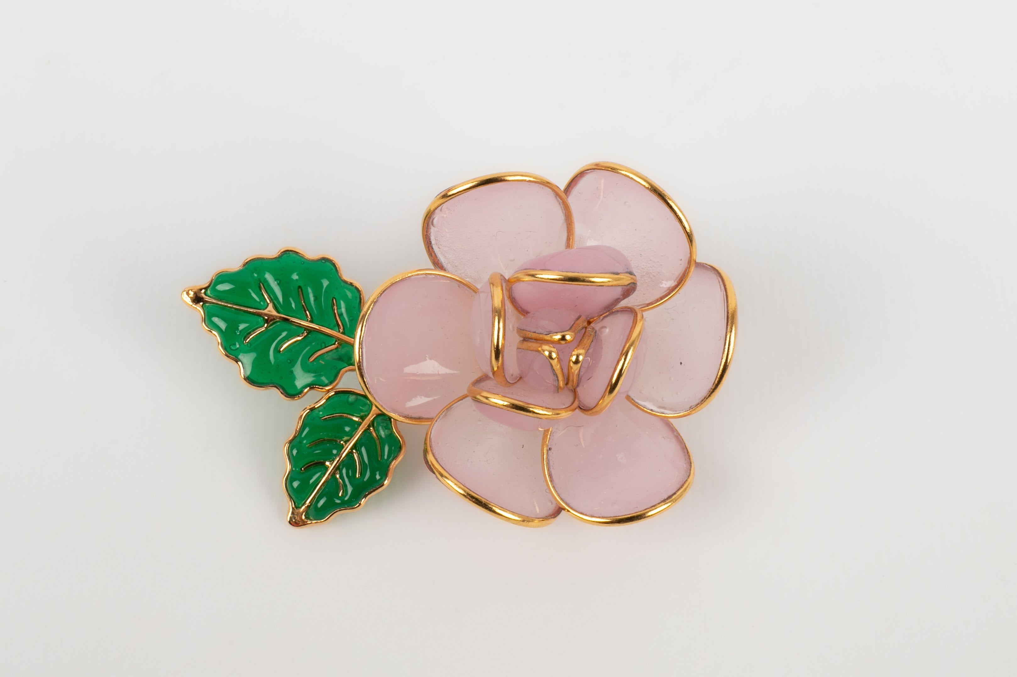 Broche / pendentif en pÃƒÆ’Ã‚Â¢te de verre Augustine