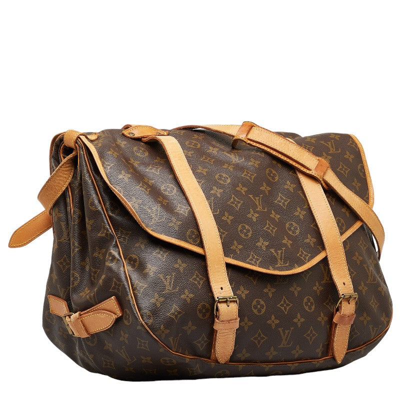 Louis Vuitton Monogram Summour 43  Shoulder Bag M42252 Brown PVC Leather  Louis Vuitton