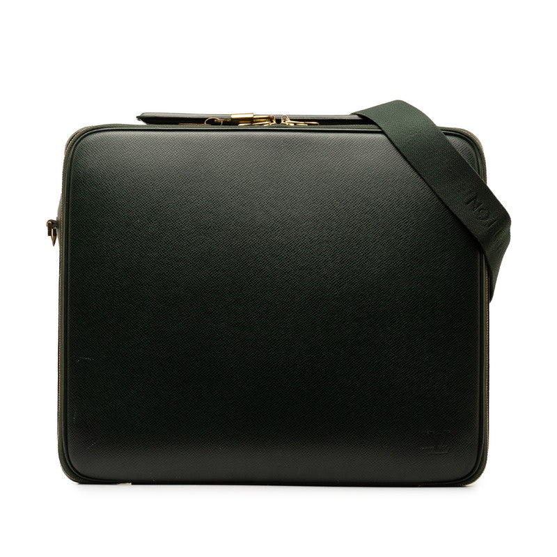 Louis Vuitton Taiga Porteo-inatour Odessa Handbag Shoulder Bag 2WAY M30834 Epiious Green Leather Men LOUIS VUITTON
