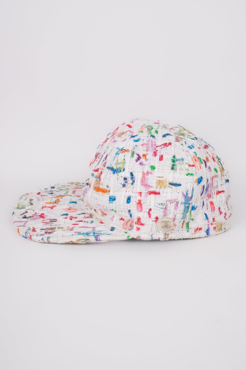 Casquette / chapeau en tweed Chanel