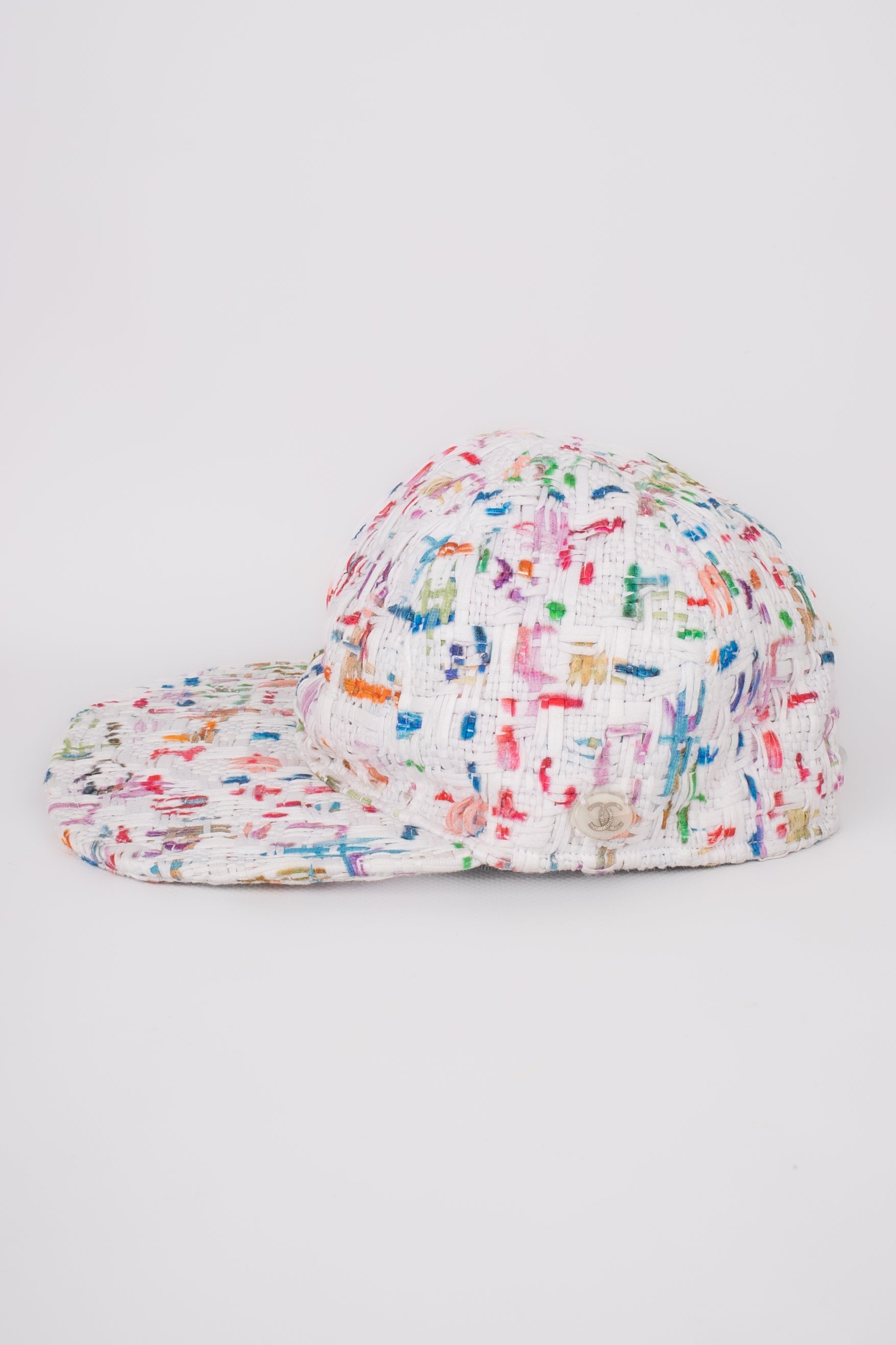 Casquette / chapeau en tweed Chanel