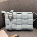 GLAMI Padded Cassette Bag For Women 10.2in/26cm In Light Blue