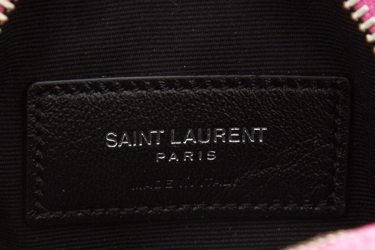 Saint Laurent Baby Lou Fuchsia Handbag