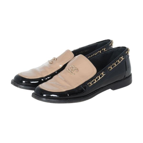 Chanel Patent Leather Loafers