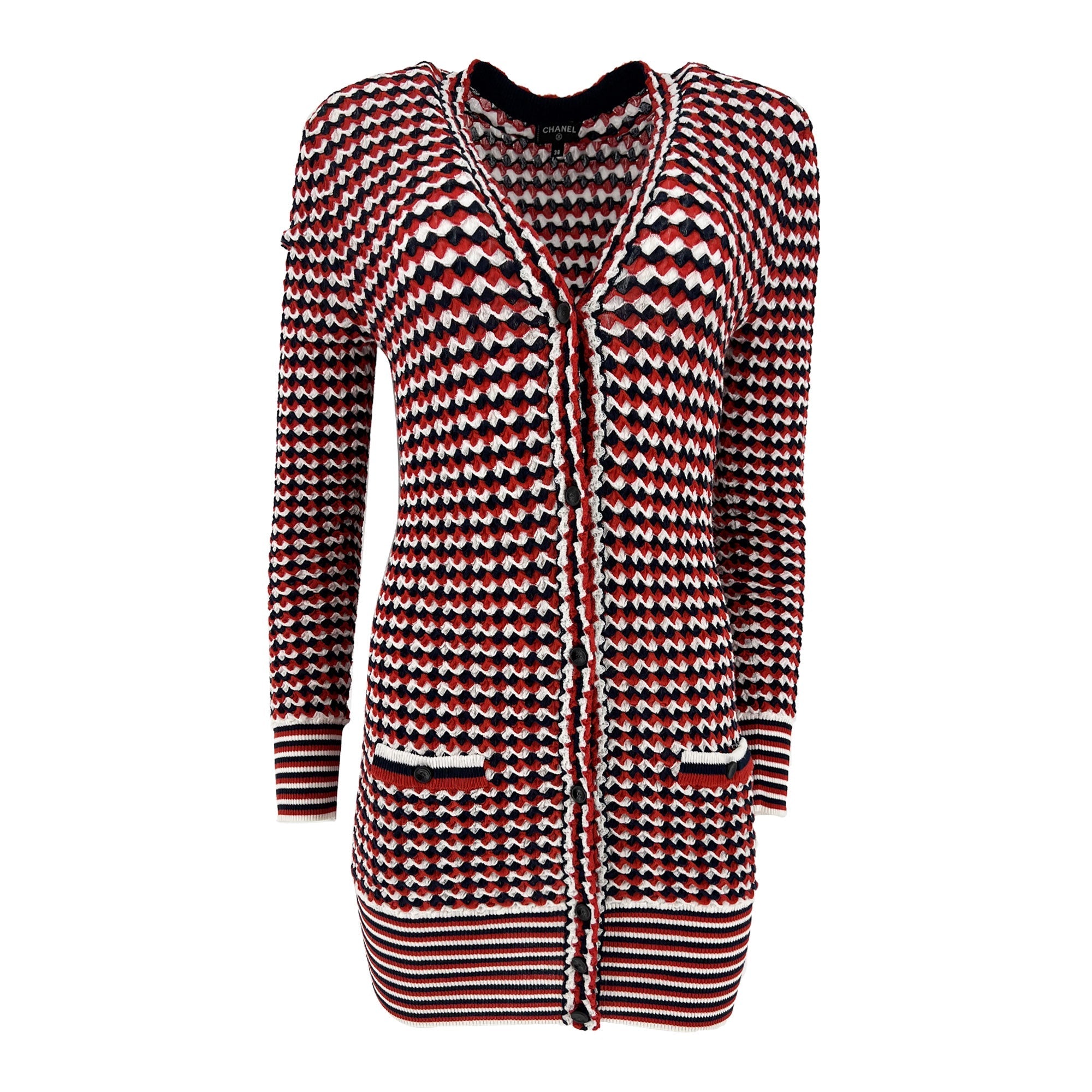 Chanel Multicolour Cardigan With Buttons