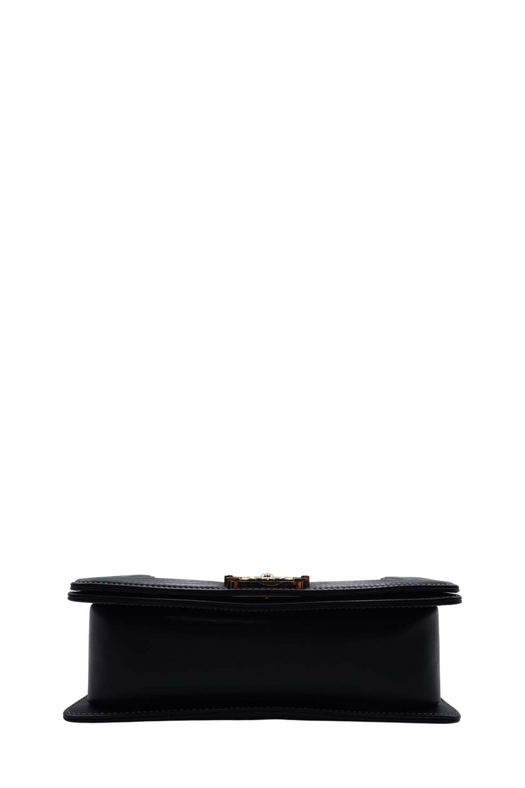 Bicolour Medium Boy Flap Bag Gold, Black