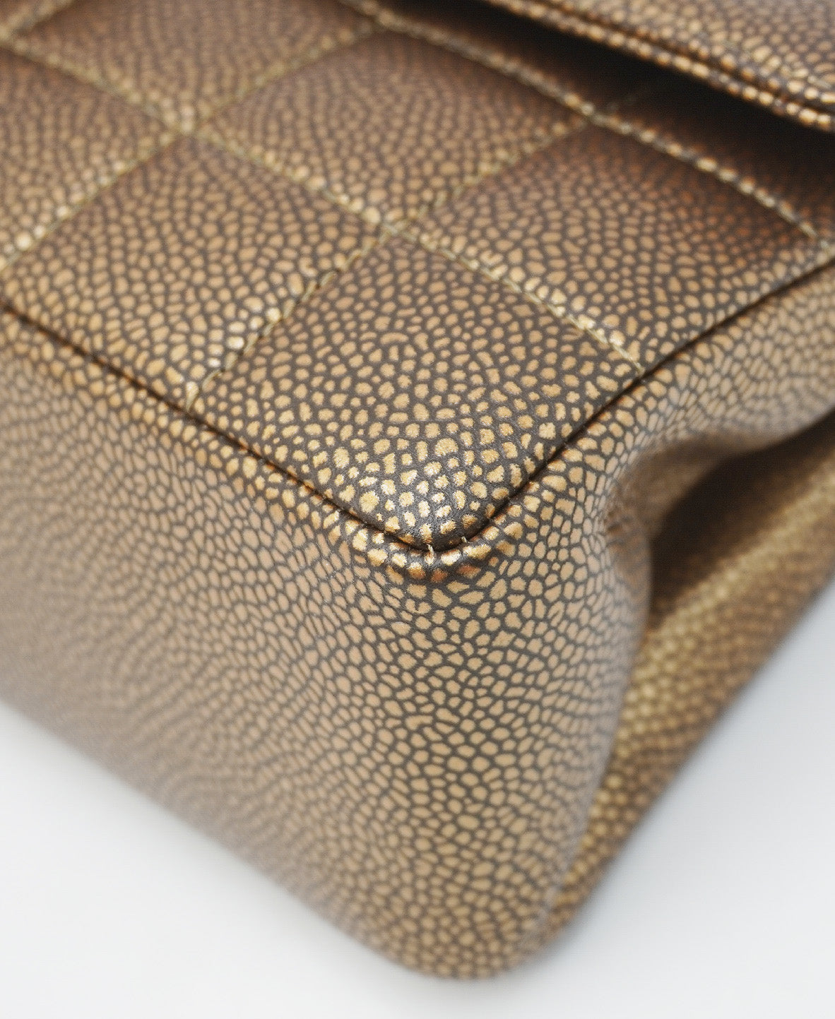 CC Paris-Byzance Gripoix East West Flap Bag Gold