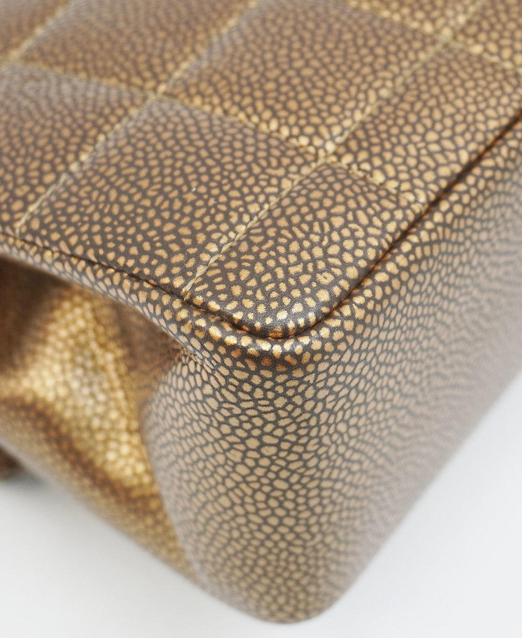 CC Paris-Byzance Gripoix East West Flap Bag Gold