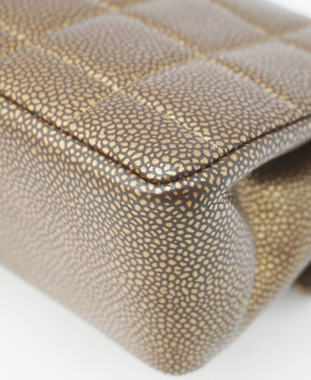 CC Paris-Byzance Gripoix East West Flap Bag Gold