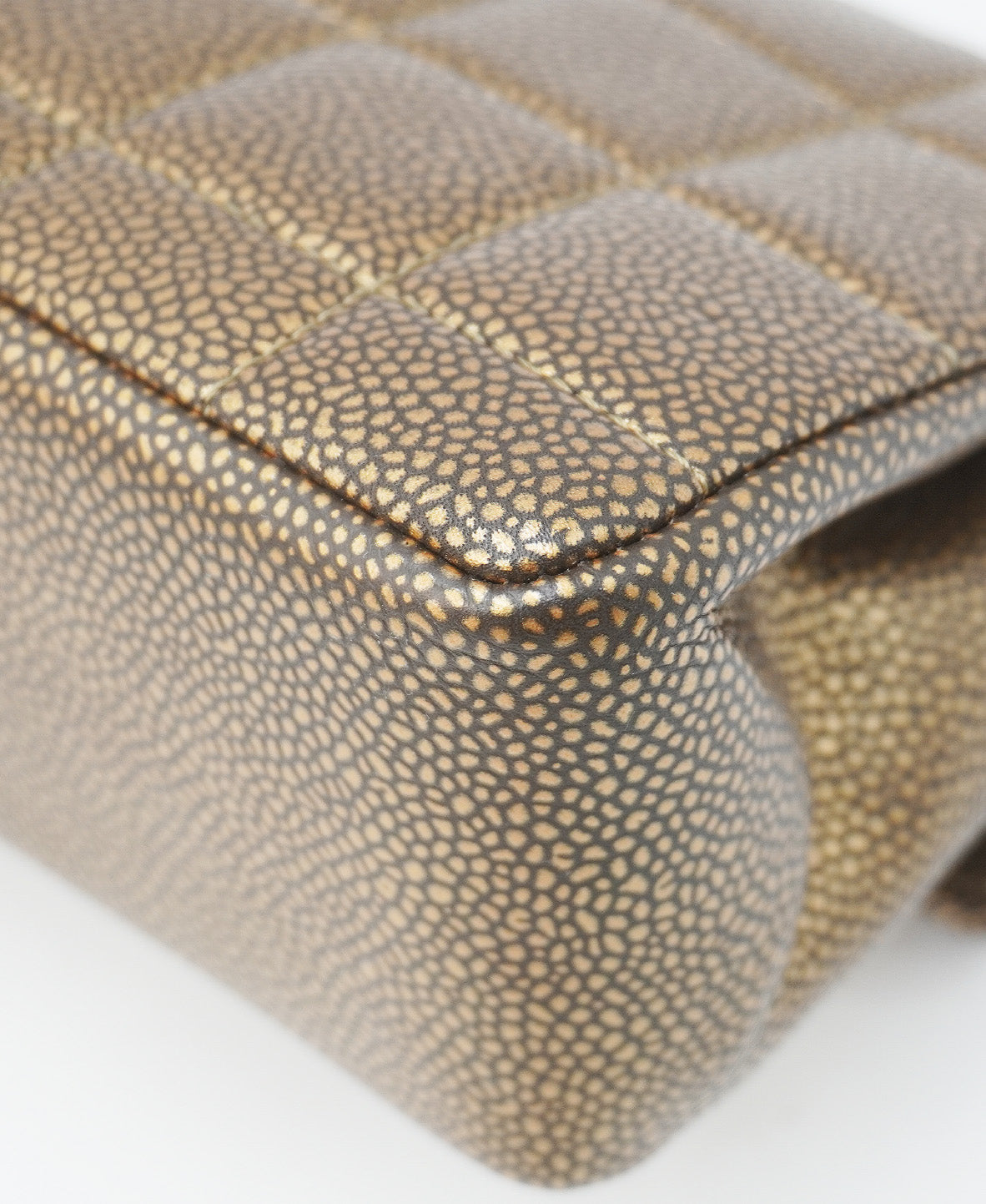 CC Paris-Byzance Gripoix East West Flap Bag Gold