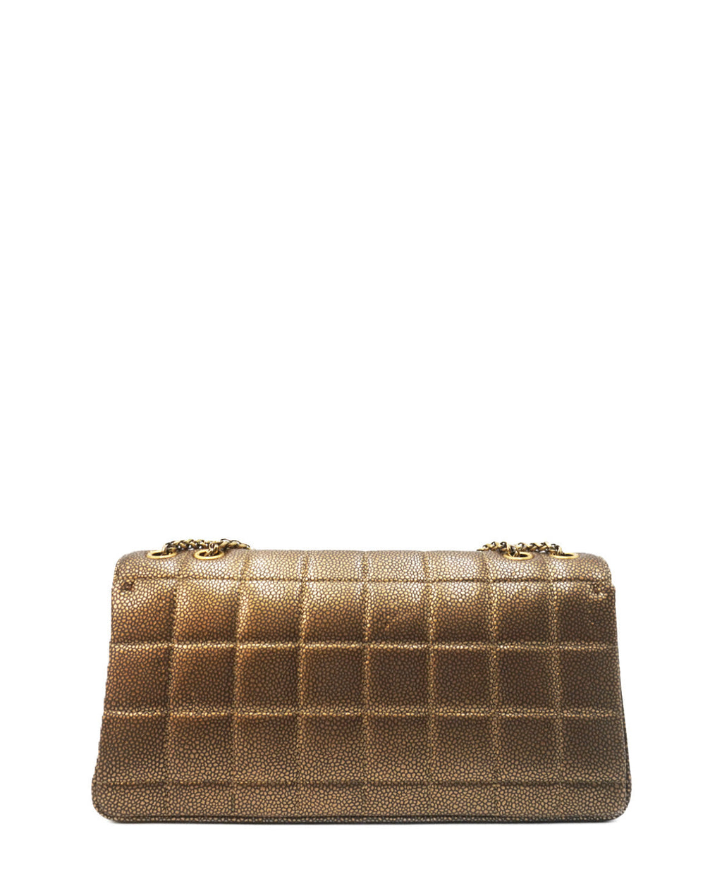 CC Paris-Byzance Gripoix East West Flap Bag Gold