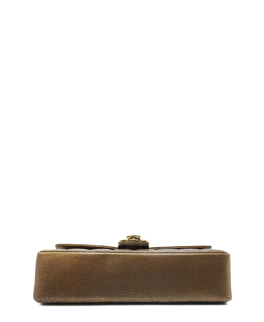CC Paris-Byzance Gripoix East West Flap Bag Gold