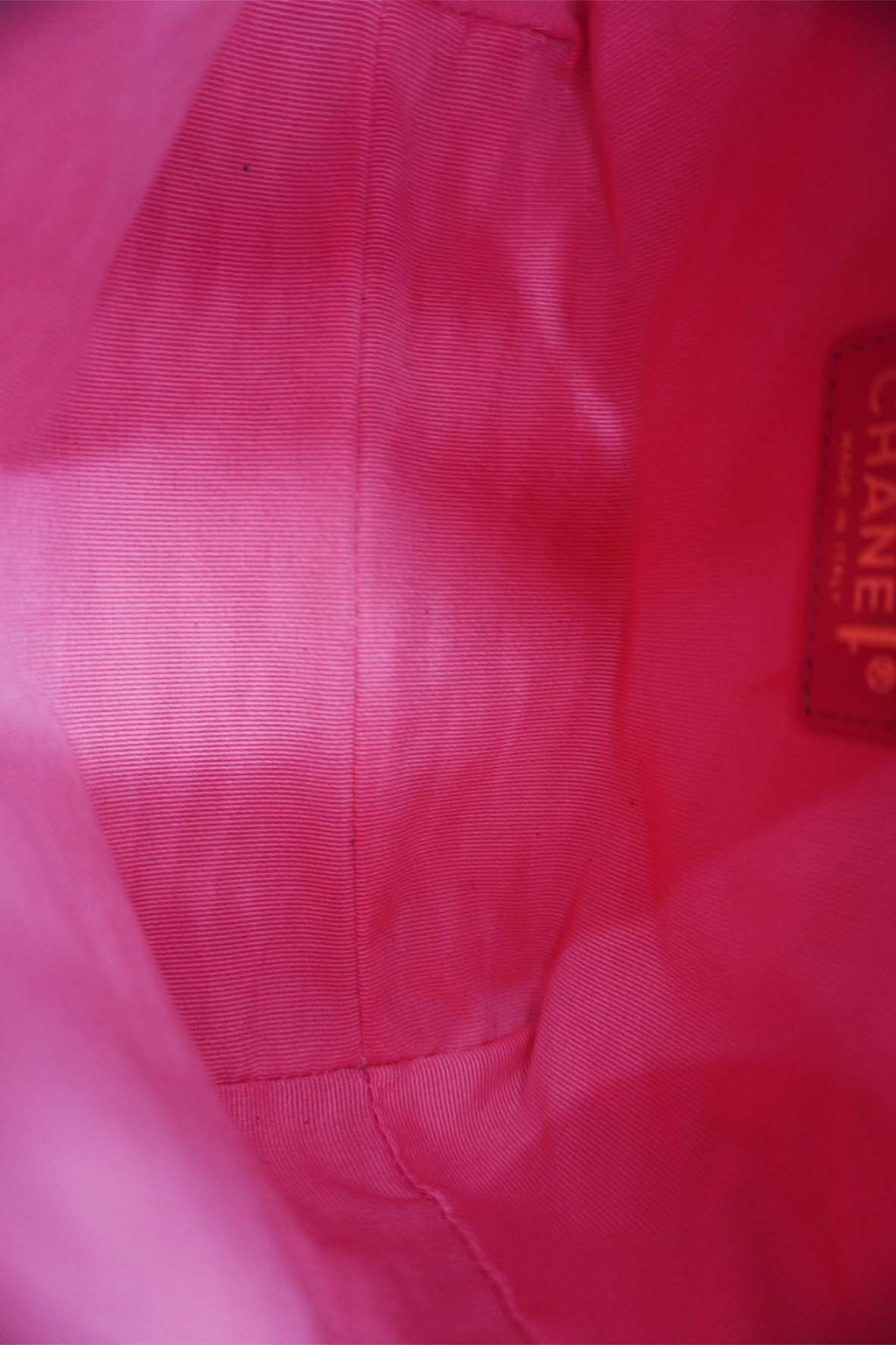Chain Melody Vanity Case Camera Bag Quilted Pink