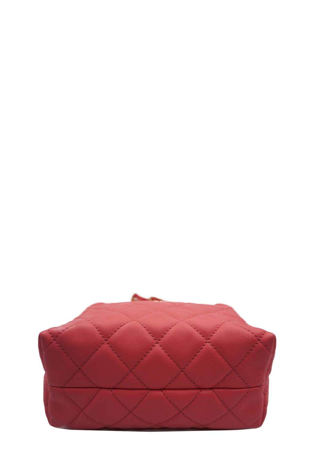 Chain Melody Vanity Case Camera Bag Quilted Pink