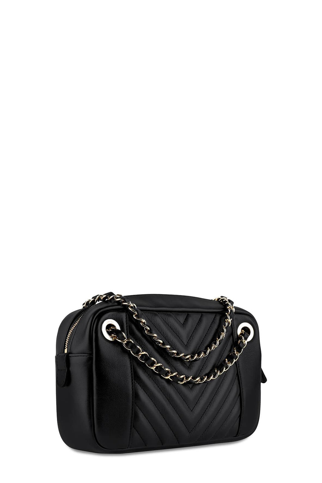 Chevron Camera Bag Black